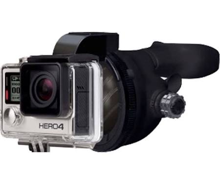 RegMount regulator camera mount with GoPro
